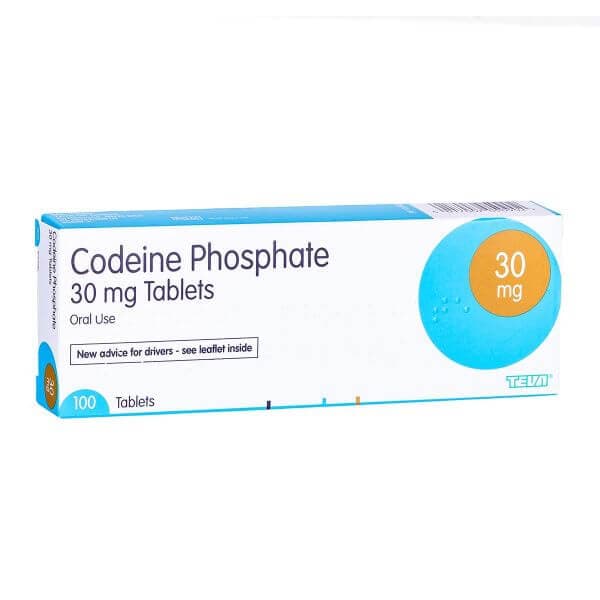 Codeine Phosphate 30mg - UK